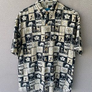Paradise Blue Hawaiian Shirt
